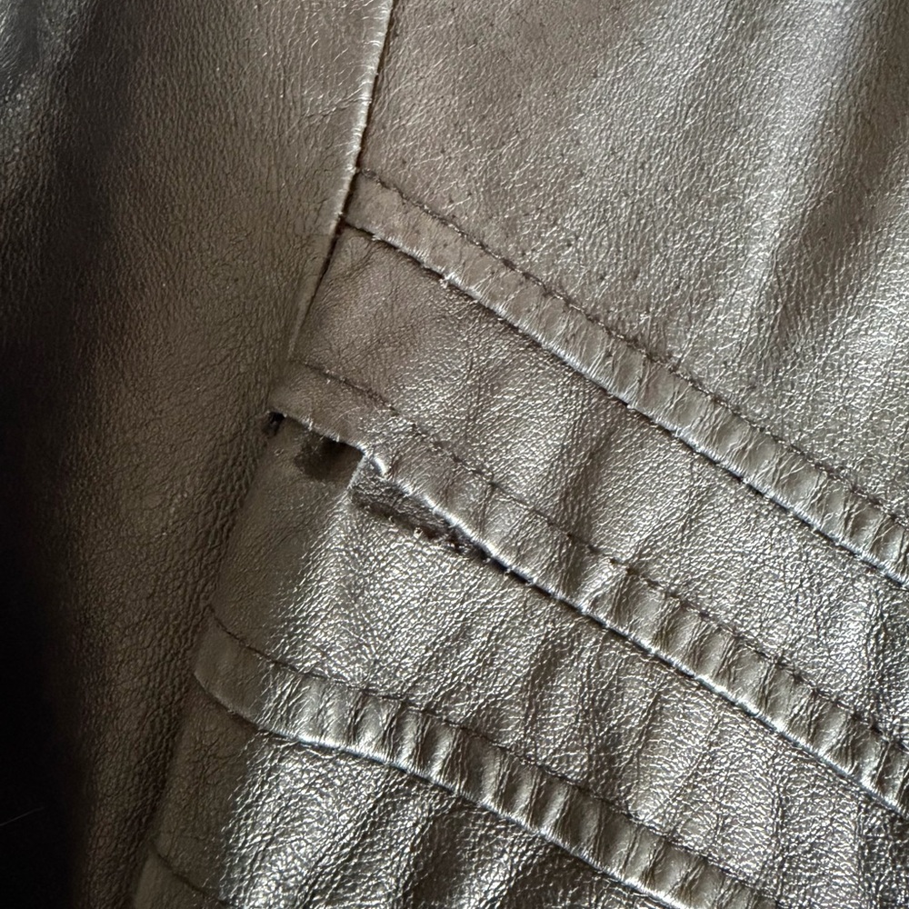 Black Leather Jacket - image 5